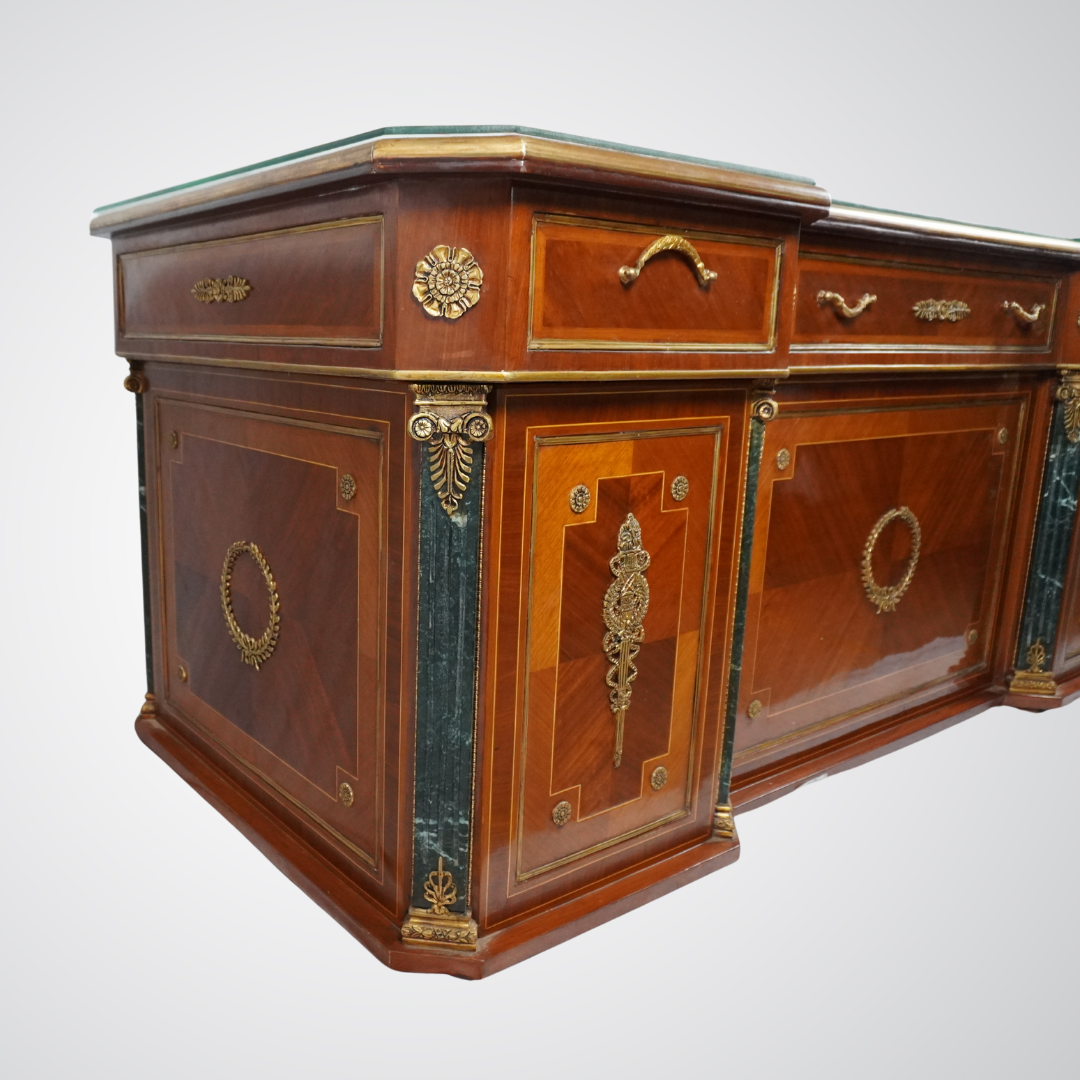 Luxurious French Empire Style Executive Desk