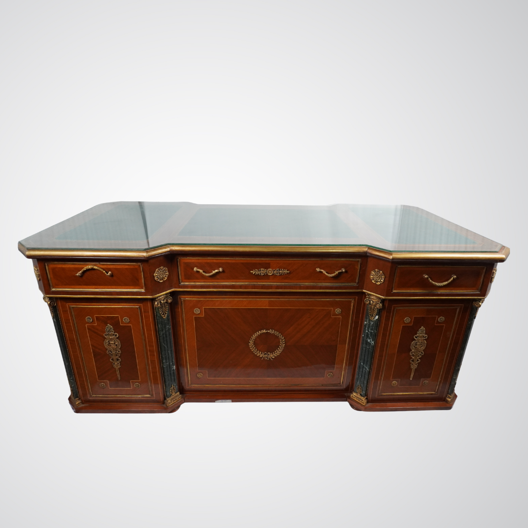 Luxurious French Empire Style Executive Desk