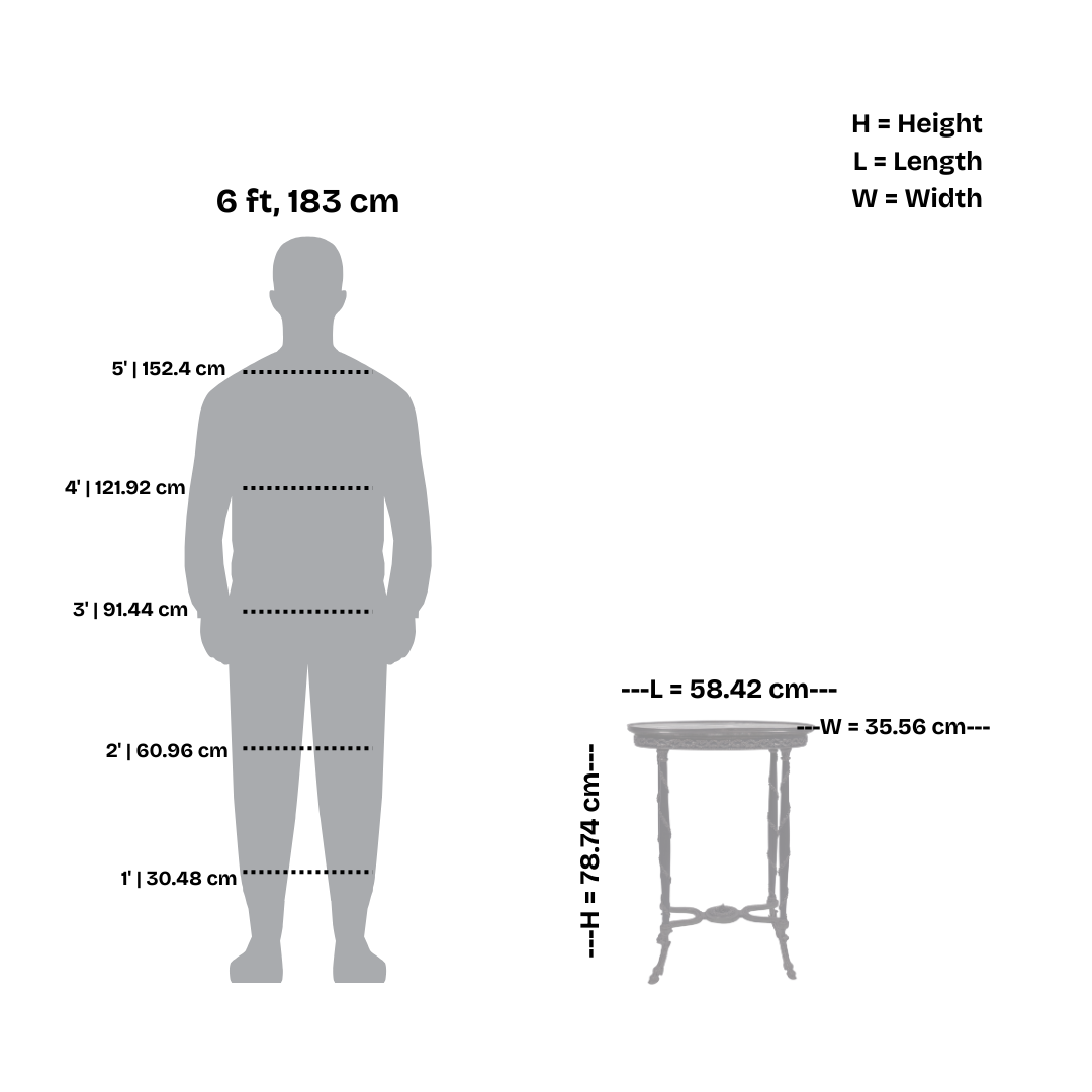 Rococo Revival Console Table with Gilt Accents