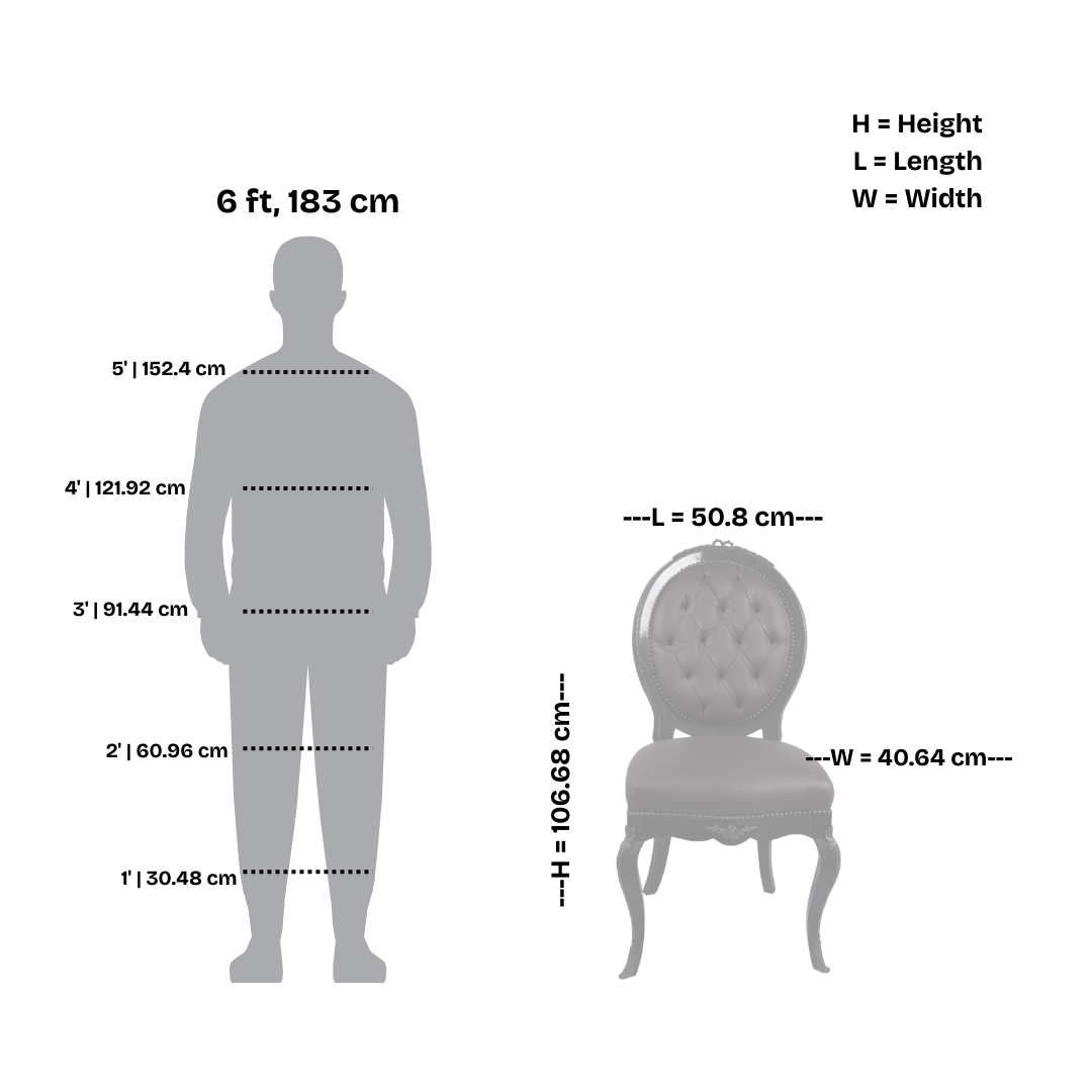 Elegant Vintage Upholstered Chair