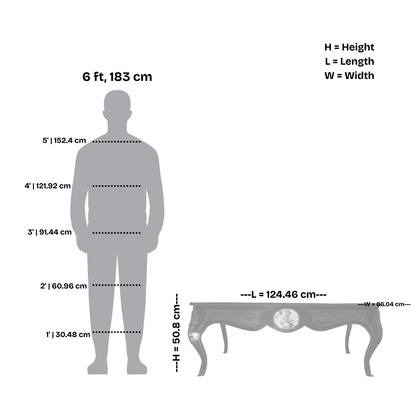 Antique Louis XV Style Gilt Bronze Mounted Coffee Table