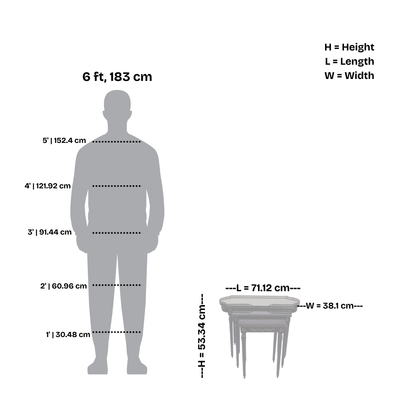 Elegant French Empire Style Nesting Tables with Marquetry and Ormolu Detailing