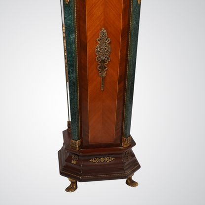 Antique French Empire Style Marble Top Pedestal Stand