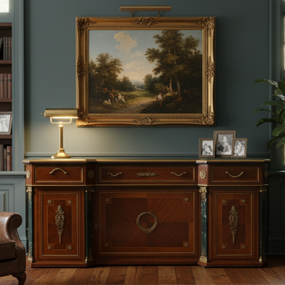 Luxurious French Empire Style Executive Desk